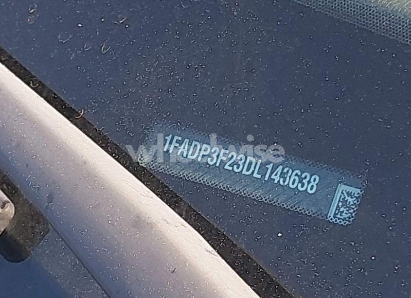 Photo 9 of 2013 Ford Focus SE (VIN 1FADP3F23DL143638)