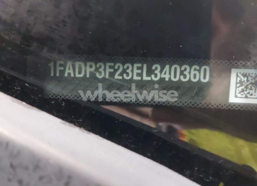 Photo 9 of 2014 Ford Focus SE (VIN 1FADP3F23EL340360)