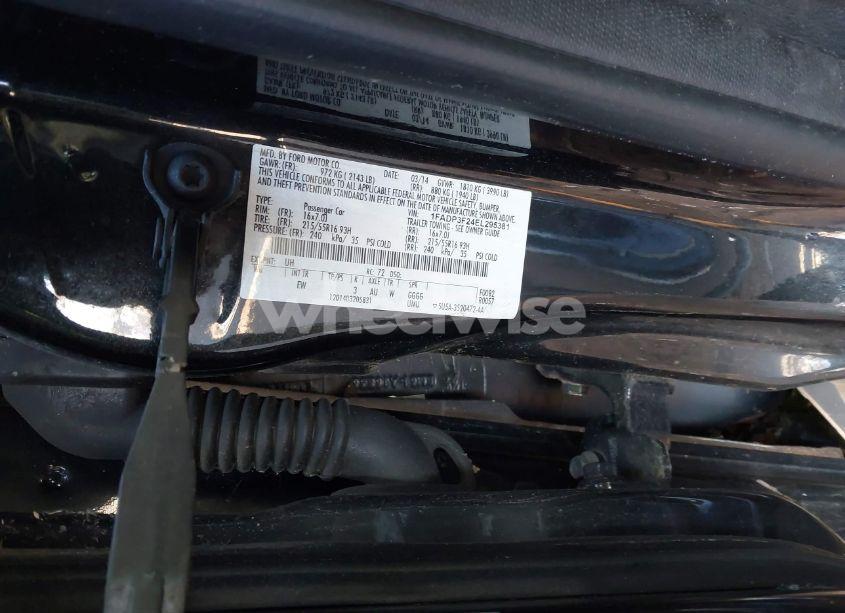 Photo 9 of 2014 Ford Focus SE (VIN 1FADP3F24EL295381)