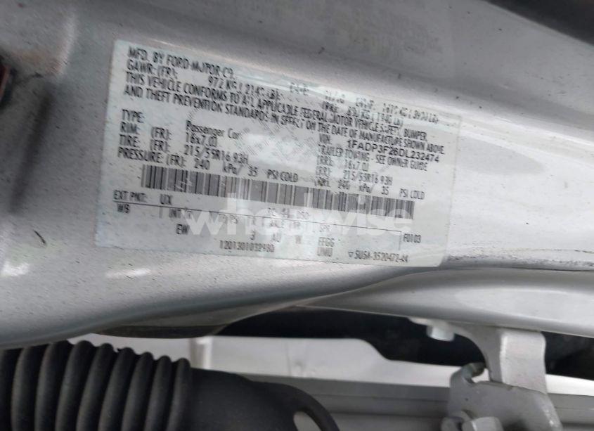 Photo 9 of 2013 Ford Focus SE (VIN 1FADP3F26DL232474)