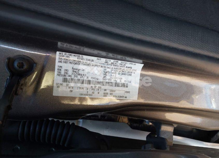 Photo 9 of 2013 Ford Focus SE (VIN 1FADP3F26DL261814)