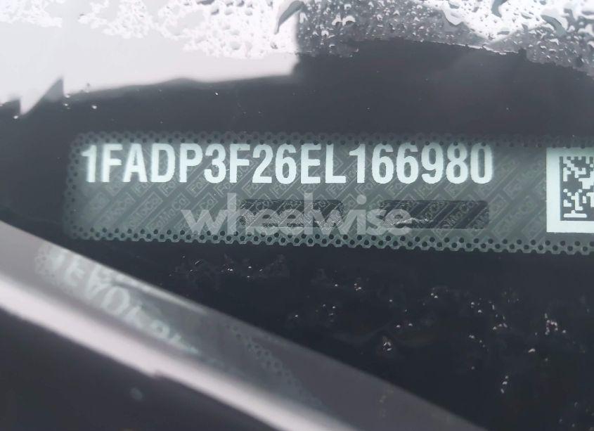 Photo 9 of 2014 Ford Focus SE (VIN 1FADP3F26EL166980)