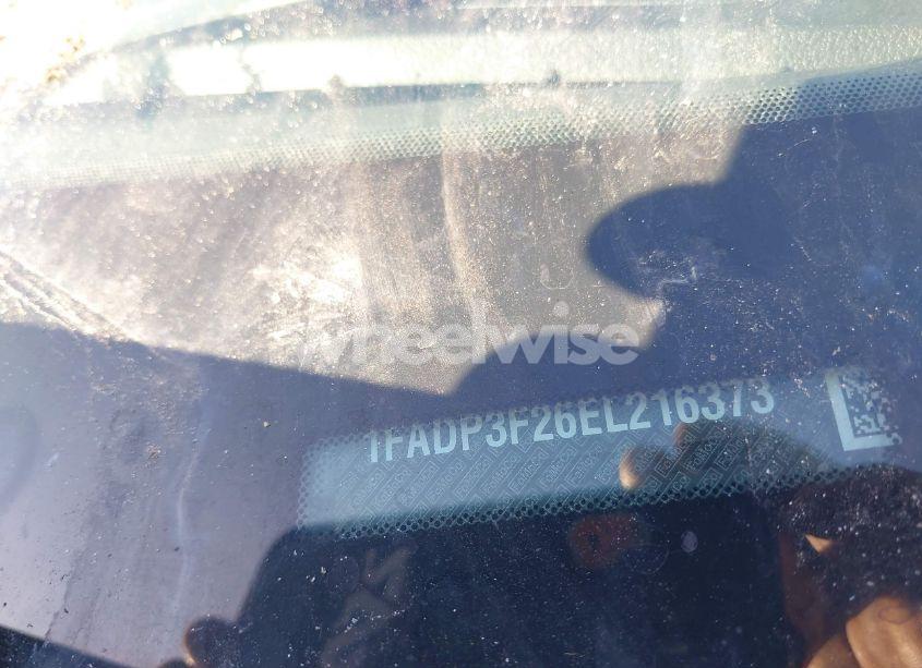 Photo 9 of 2014 Ford Focus SE (VIN 1FADP3F26EL216373)