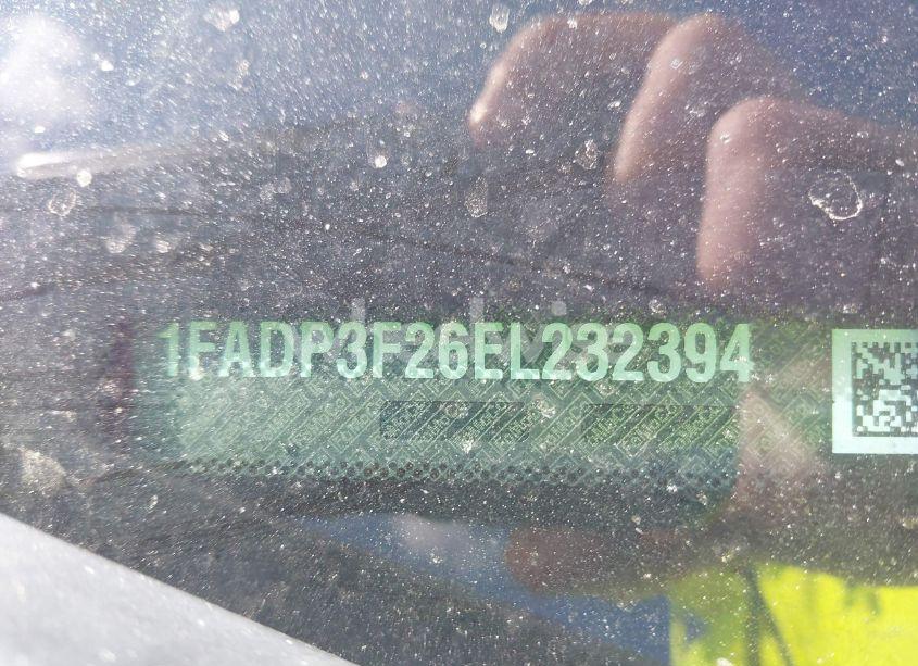 Photo 9 of 2014 Ford Focus SE (VIN 1FADP3F26EL232394)