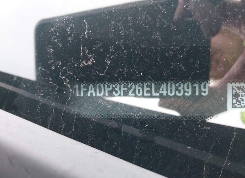 Photo 9 of 2014 Ford Focus SE (VIN 1FADP3F26EL403919)