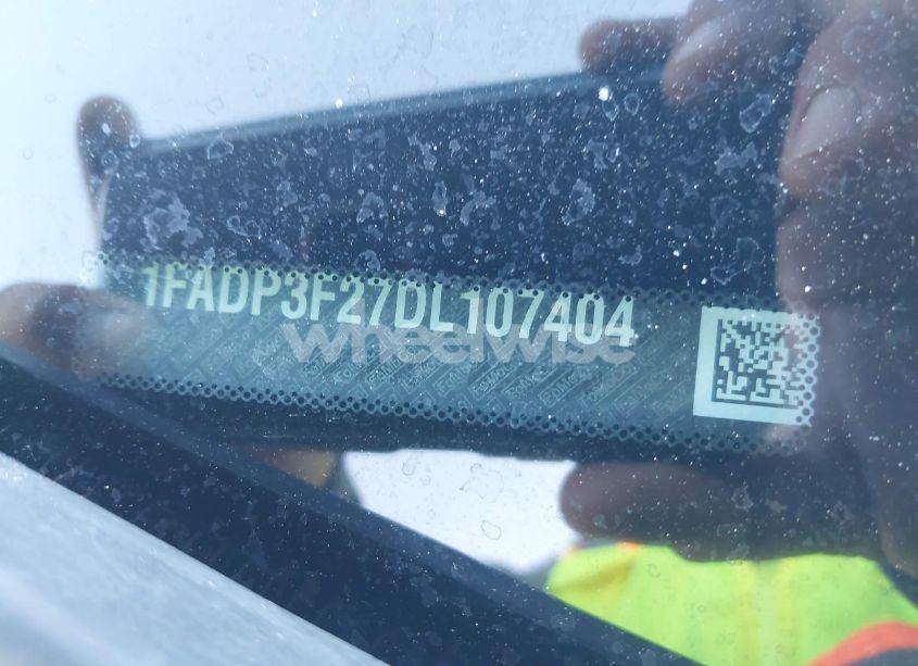 Photo 9 of 2013 Ford Focus SE (VIN 1FADP3F27DL107404)