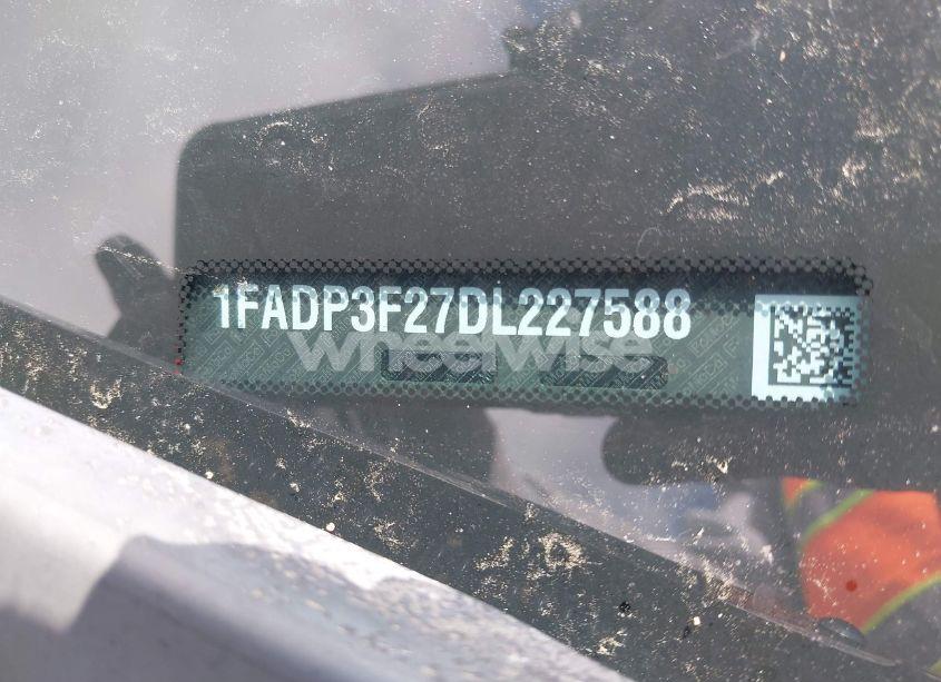 Photo 9 of 2013 Ford Focus SE (VIN 1FADP3F27DL227588)