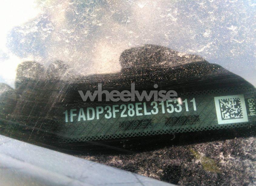 Photo 9 of 2014 Ford Focus SE (VIN 1FADP3F28EL315311)