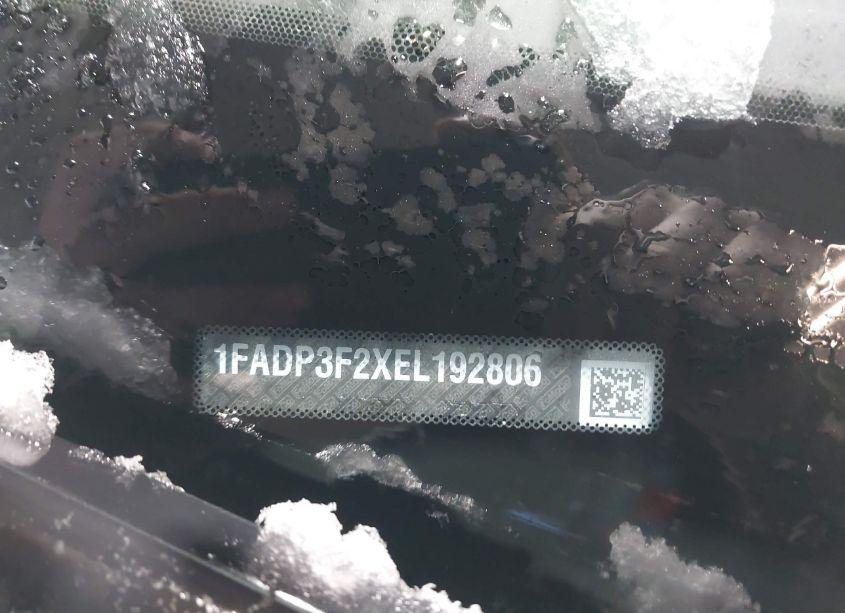 Photo 9 of 2014 Ford Focus SE (VIN 1FADP3F2XEL192806)