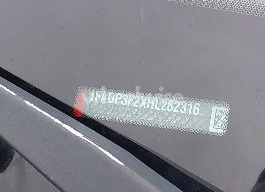 Photo 9 of 2017 Ford Focus SE (VIN 1FADP3F2XHL282316)