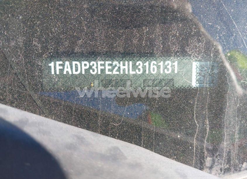 Photo 9 of 2017 Ford Focus SE (VIN 1FADP3FE2HL316131)