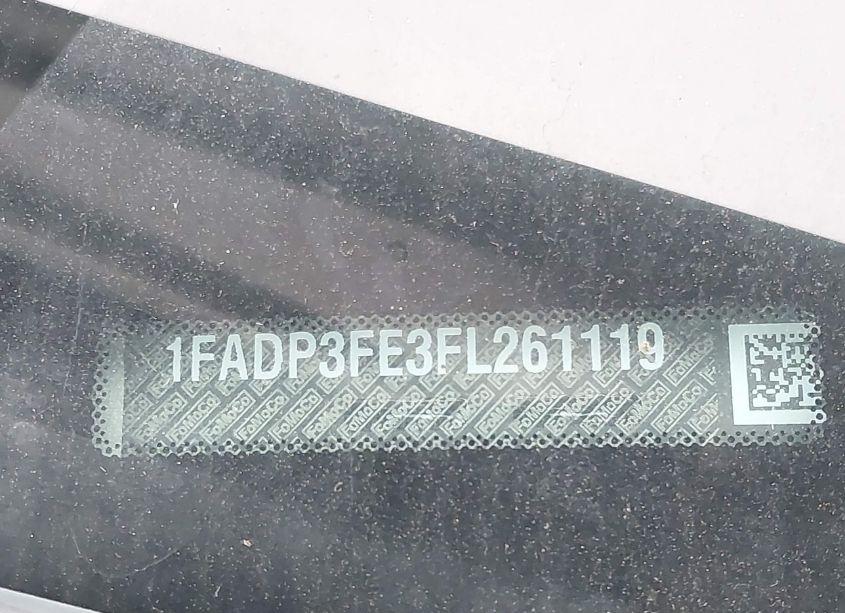 Photo 9 of 2015 Ford Focus SE (VIN 1FADP3FE3FL261119)