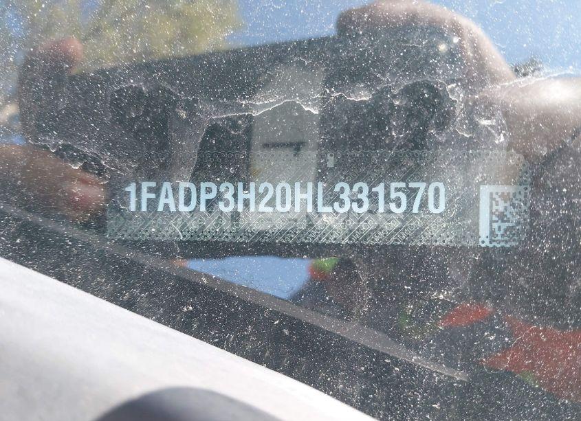 Photo 9 of 2017 Ford Focus SEL (VIN 1FADP3H20HL331570)