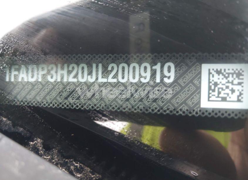 Photo 9 of 2018 Ford Focus SEL (VIN 1FADP3H20JL200919)