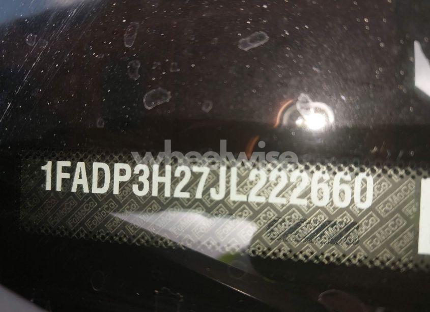 Photo 9 of 2018 Ford Focus SEL (VIN 1FADP3H27JL222660)