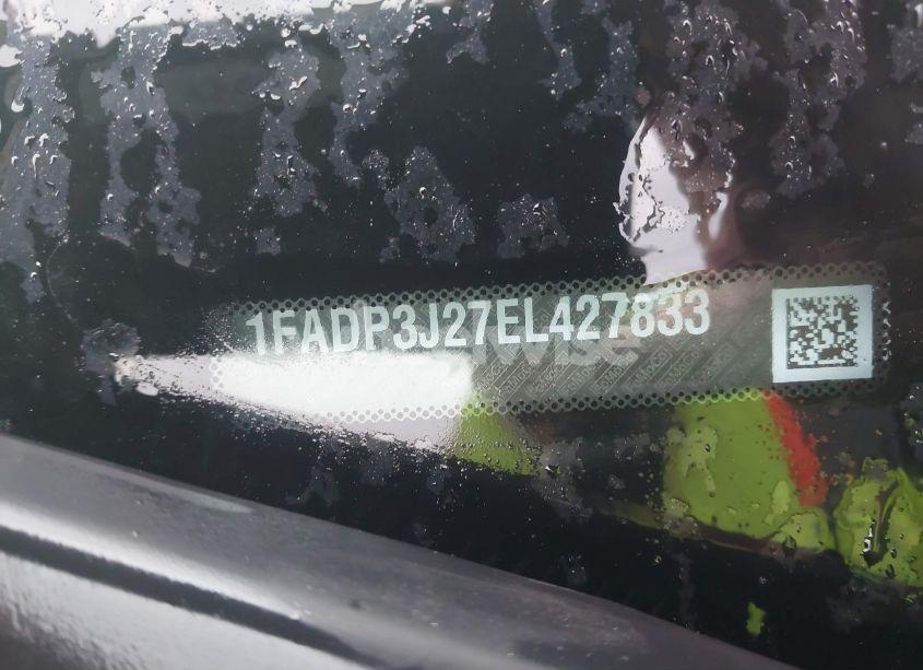 Photo 9 of 2014 Ford Focus TITANIUM (VIN 1FADP3J27EL427833)