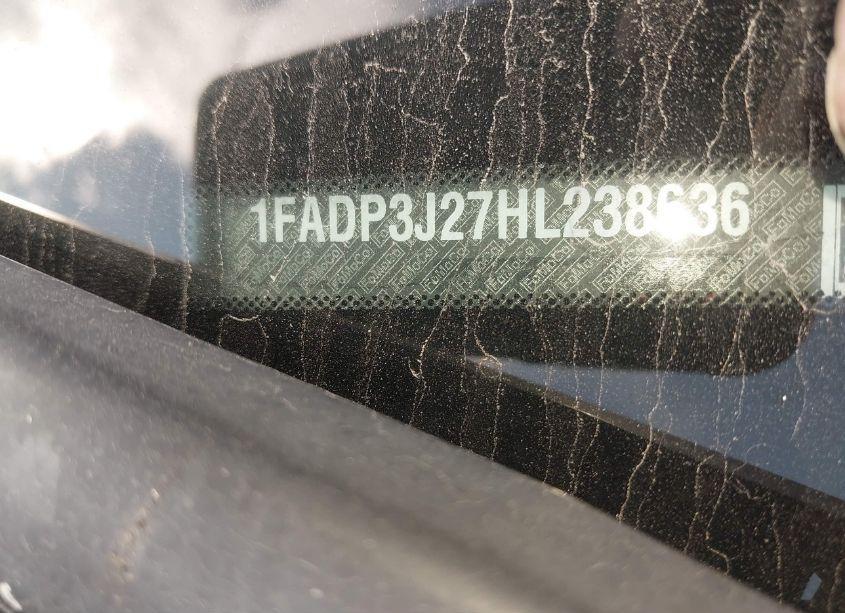 Photo 9 of 2017 Ford Focus TITANIUM (VIN 1FADP3J27HL238636)