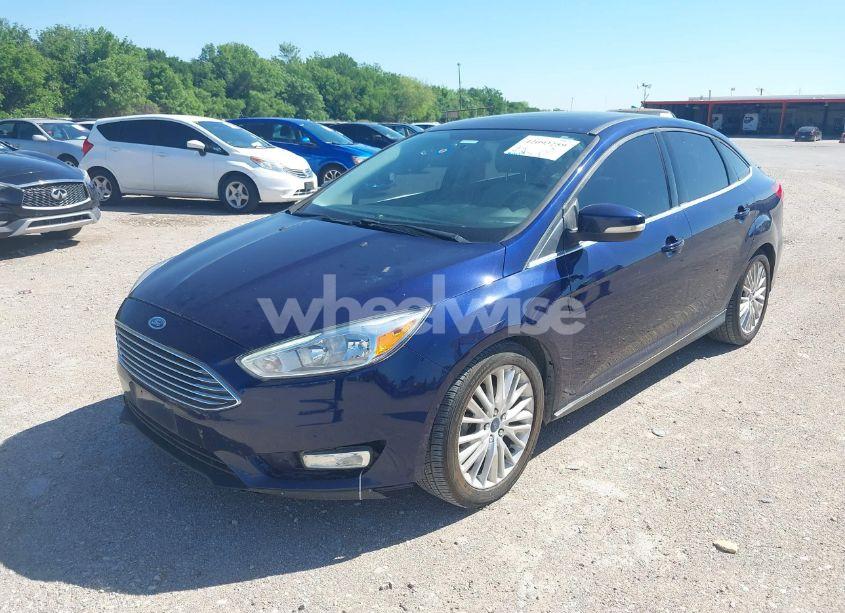 Photo 2 of 2017 Ford Focus TITANIUM (VIN 1FADP3J28HL291541)