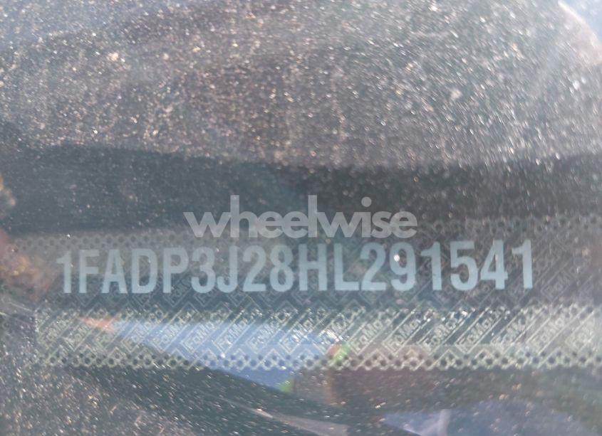 Photo 9 of 2017 Ford Focus TITANIUM (VIN 1FADP3J28HL291541)