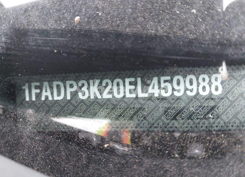 Photo 9 of 2014 Ford Focus SE (VIN 1FADP3K20EL459988)