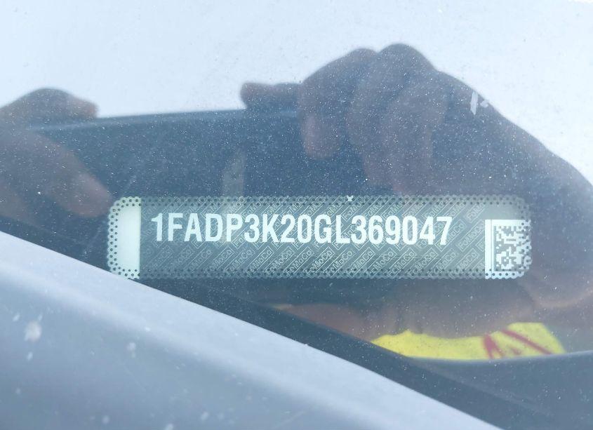 Photo 9 of 2016 Ford Focus SE (VIN 1FADP3K20GL369047)