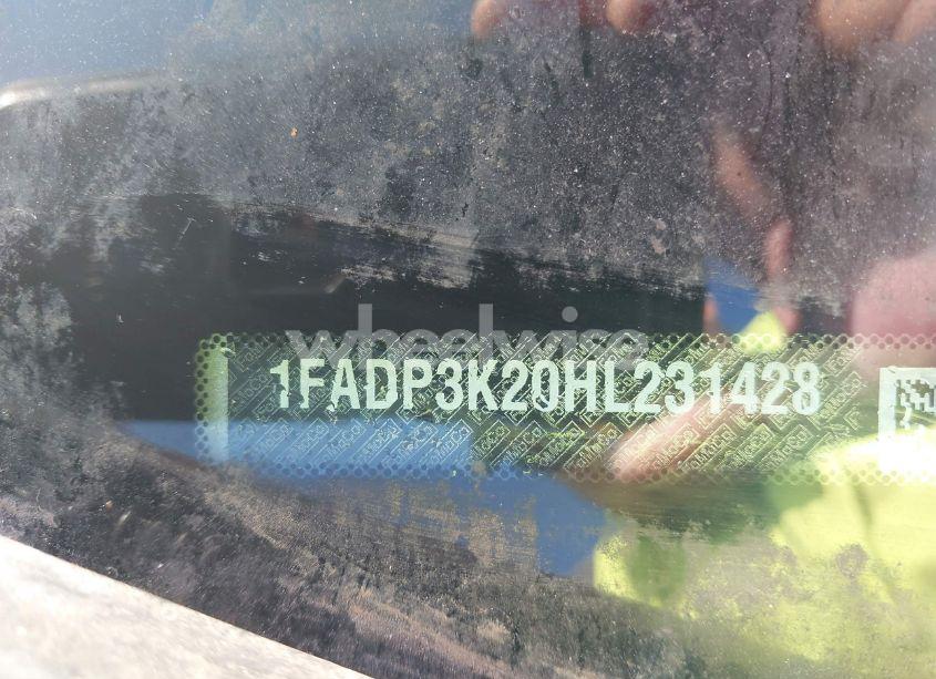 Photo 9 of 2017 Ford Focus SE (VIN 1FADP3K20HL231428)