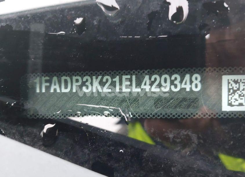 Photo 9 of 2014 Ford Focus SE (VIN 1FADP3K21EL429348)