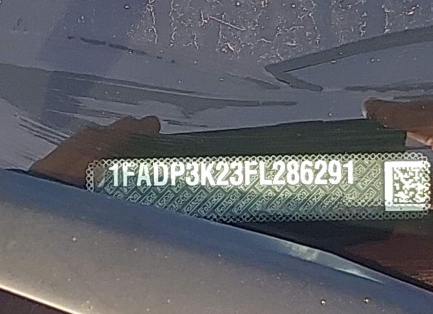 Photo 9 of 2015 Ford Focus SE (VIN 1FADP3K23FL286291)