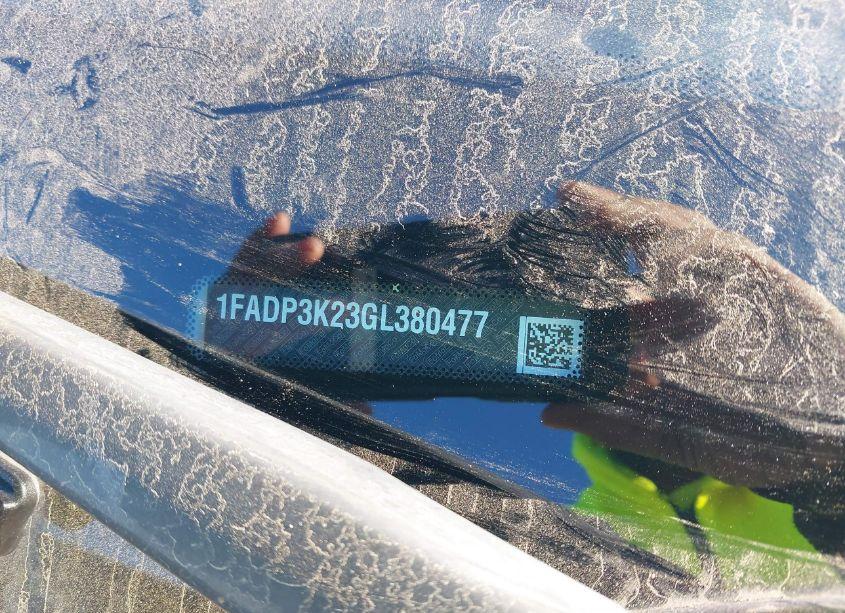 Photo 9 of 2016 Ford Focus SE (VIN 1FADP3K23GL380477)