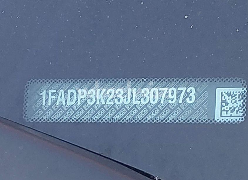 Photo 9 of 2018 Ford Focus SE (VIN 1FADP3K23JL307973)