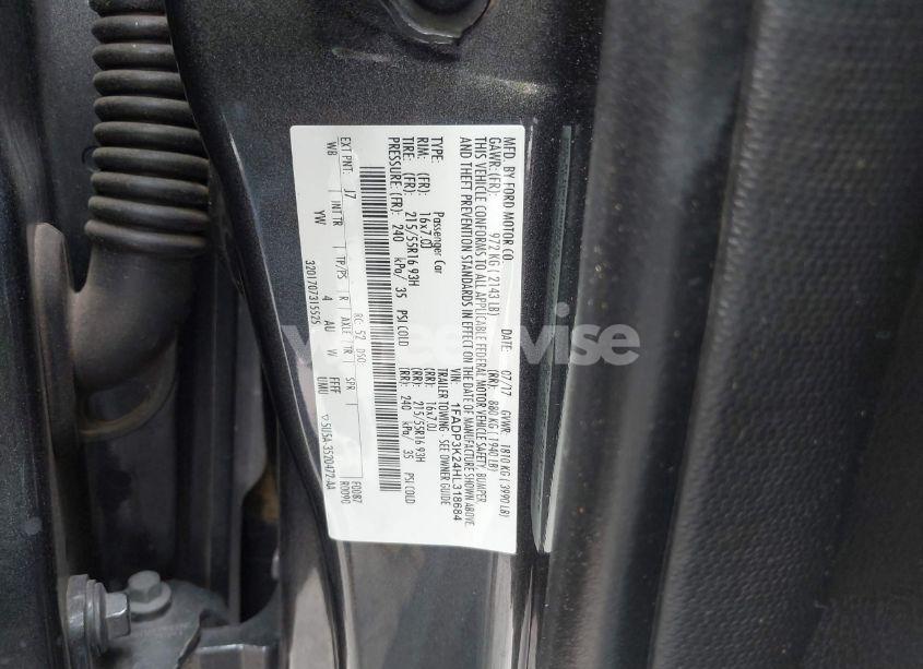 Photo 9 of 2017 Ford Focus SE (VIN 1FADP3K24HL318684)