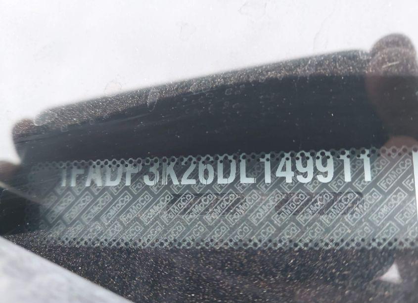 Photo 9 of 2013 Ford Focus SE (VIN 1FADP3K26DL149911)