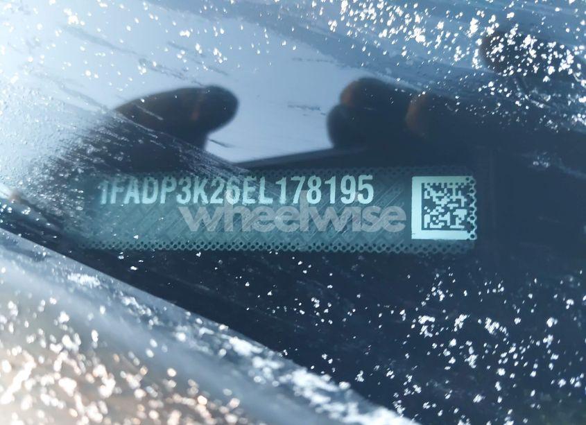 Photo 9 of 2014 Ford Focus SE (VIN 1FADP3K26EL178195)