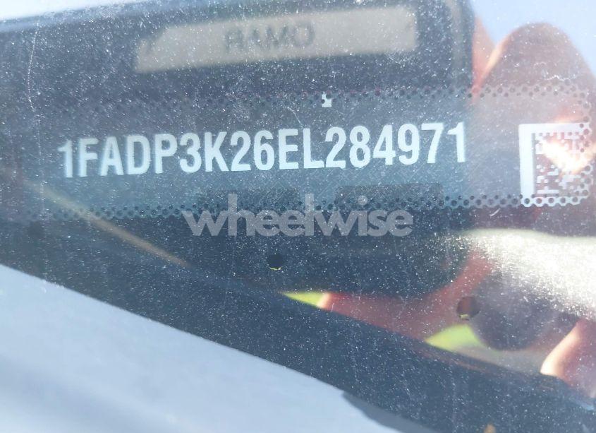 Photo 9 of 2014 Ford Focus SE (VIN 1FADP3K26EL284971)