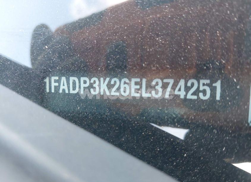 Photo 9 of 2014 Ford Focus SE (VIN 1FADP3K26EL374251)