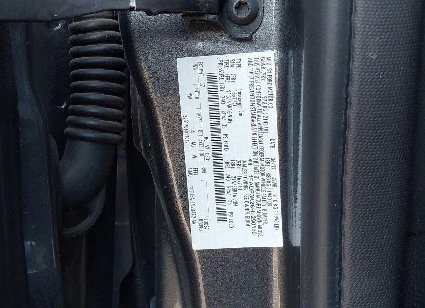 Photo 9 of 2017 Ford Focus SE (VIN 1FADP3K26HL290130)