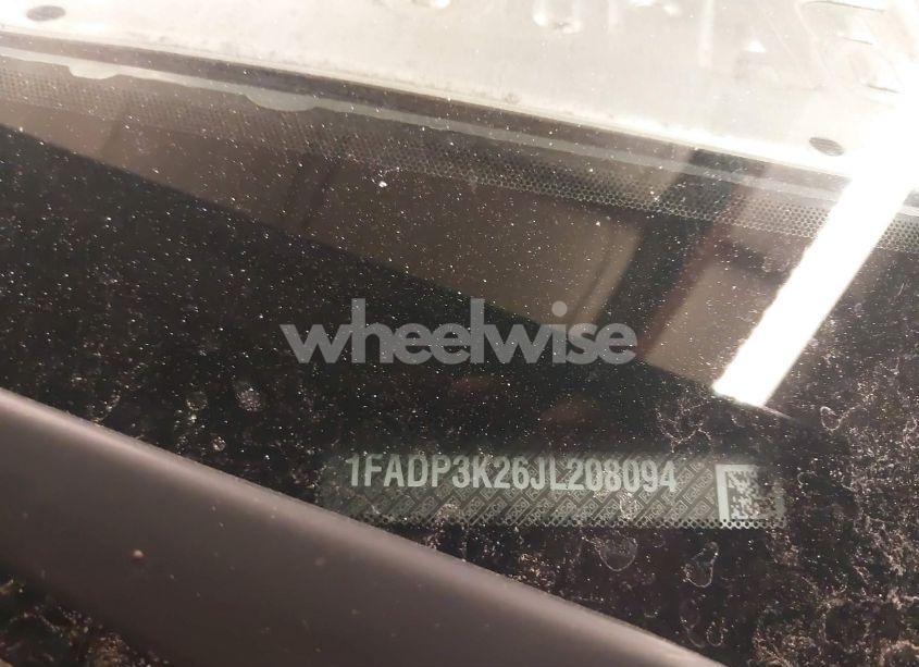 Photo 9 of 2018 Ford Focus SE (VIN 1FADP3K26JL208094)