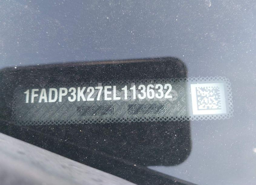 Photo 9 of 2014 Ford Focus SE (VIN 1FADP3K27EL113632)