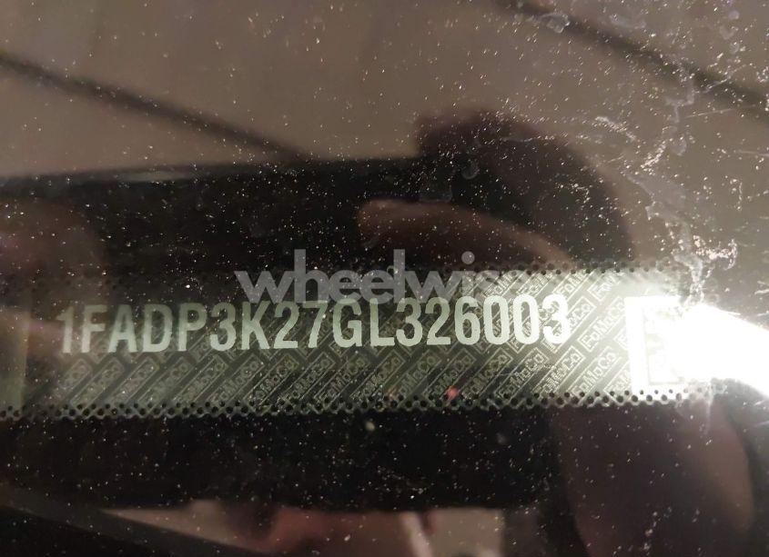 Photo 9 of 2016 Ford Focus SE (VIN 1FADP3K27GL326003)