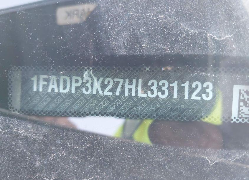 Photo 9 of 2017 Ford Focus SE (VIN 1FADP3K27HL331123)