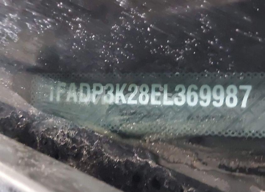 Photo 9 of 2014 Ford Focus SE (VIN 1FADP3K28EL369987)