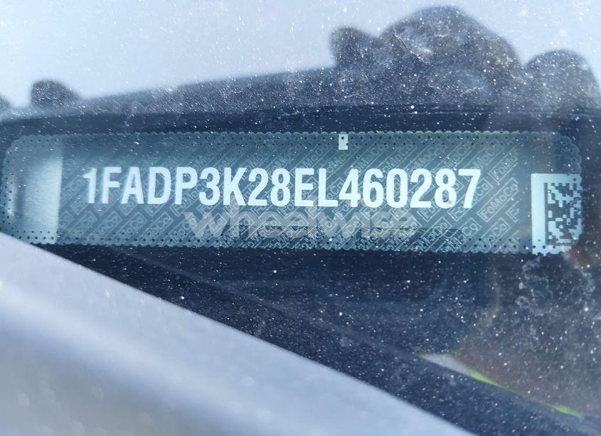 Photo 9 of 2014 Ford Focus SE (VIN 1FADP3K28EL460287)