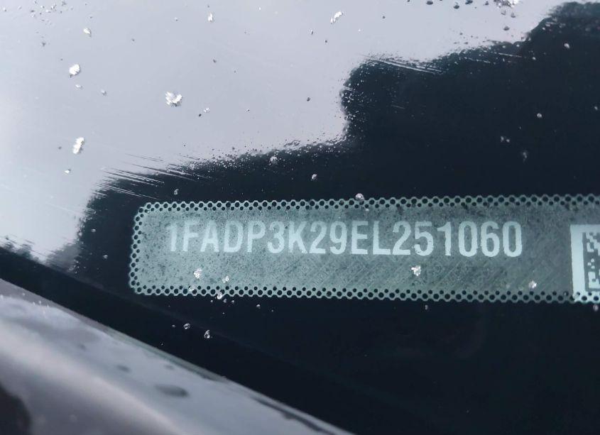 Photo 9 of 2014 Ford Focus SE (VIN 1FADP3K29EL251060)