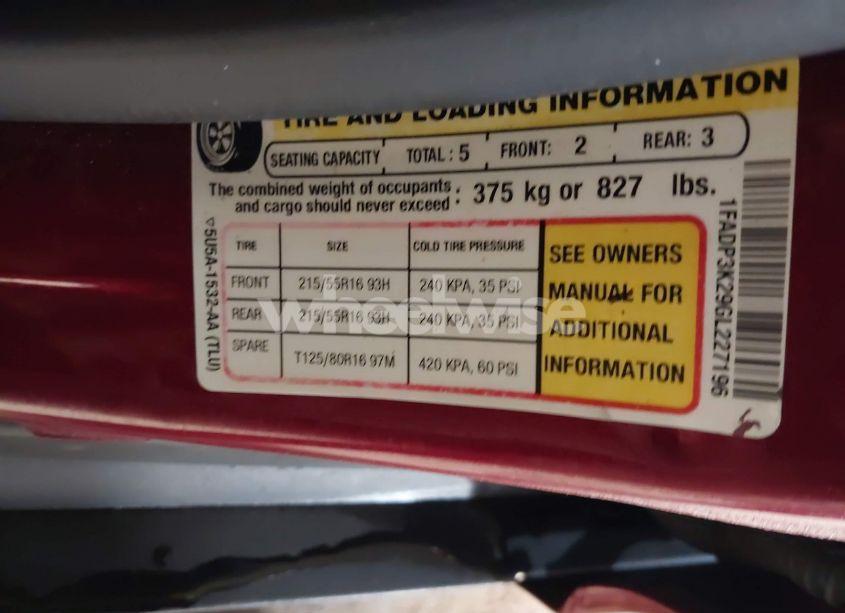 Photo 9 of 2016 Ford Focus SE (VIN 1FADP3K29GL227196)