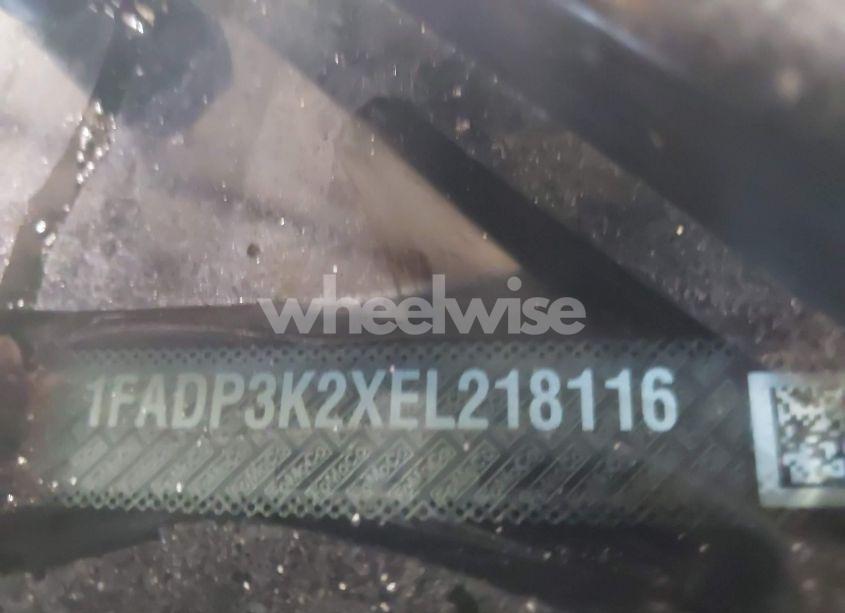 Photo 9 of 2014 Ford Focus SE (VIN 1FADP3K2XEL218116)