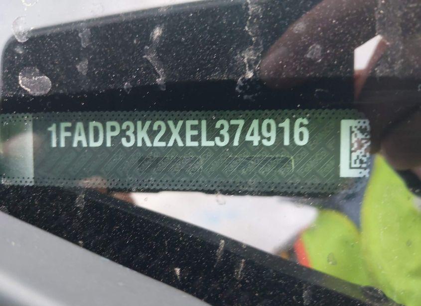 Photo 17 of 2014 Ford Focus SE (VIN 1FADP3K2XEL374916)