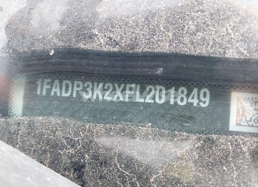 Photo 9 of 2015 Ford Focus SE (VIN 1FADP3K2XFL201849)