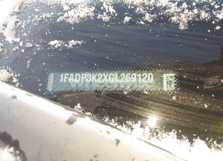 Photo 9 of 2016 Ford Focus SE (VIN 1FADP3K2XGL269120)