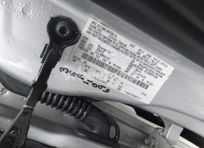 Photo 9 of 2013 Ford Focus ST (VIN 1FADP3L91DL150749)