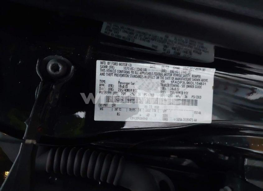 Photo 9 of 2013 Ford Focus ST (VIN 1FADP3L96DL154831)